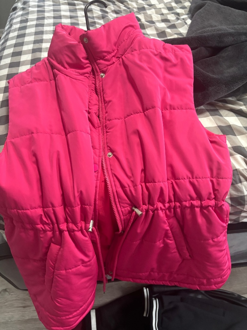 Pink vest